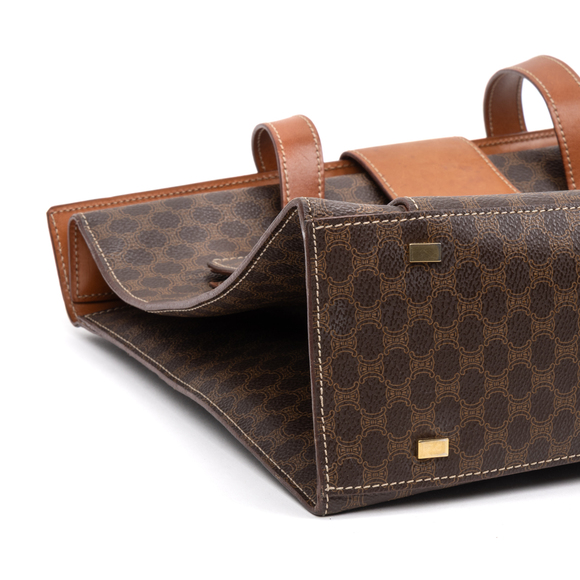 Celine Vintage Front Pocket Shopping Tote - Picture 7 of 11